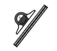 Règle De Métal De Précision - Square De Réglable, Outil À Angle Multiple | Outil De Mise En Page De Marquage D'ingénierie, Règle De De La Du Rapporteur De Carpenter Square, Concep