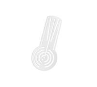 Règle de modèle géométrique d ' art professionnel, règle de dessin en acrylique transparent avec marques de mesure pour l ' esquisse, projet d ' artisanat géométrique