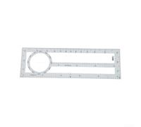 Règle de Navigation Aérienne Transparente 16.8cm Vol