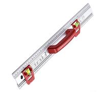 Règle de niveau de précision de 50 cm avec corps en aluminium robuste et fioles à bulles réactives pour des résultats de mesure cohérents