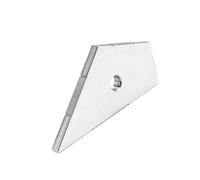 Règle de niveau de triangles épais pour la fabrication de guitare, outil de fabrication de guitare assurant des mesures précises pour les charpentiers et les amateurs de réparation, règle de guitare