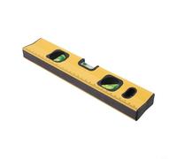 Règle de niveau magnétique multi-angles en alliage d'aluminium avec aimant intégré et bulles fluorescentes pour des mesures précises des mains (400 mm)