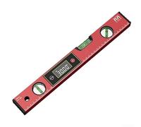 Règle de niveau numérique avec aimant, inclinomètre en alliage de haute précision de 0,01 °, jauge numérique automatique pour tuyaux pour mesure horizontale verticale à 45 degrés (300 mm)