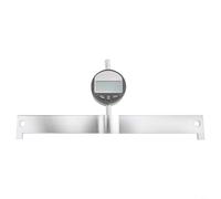 Règle de nivellement de guitare numérique pour mesure de soulagement du cou, ensemble d'étalonnage luthier avec manomètre - Compatible avec guitare électrique et instruments à cordes