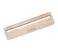 Règle De Papeterie, Dirigeants De Suivi En Bois, Outils De Surligneur En Texte, Améliore La Concentration De Lecture, Encourage Le Suivi Mot Par Mot, 20x6x1cm, Pour Les Enseignants D'apprentis
