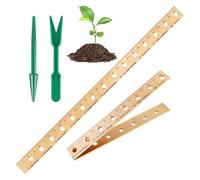 Règle De Plantation Jauge D'espacement En Bois Bâton De Mesure De