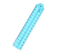 Règle de pliage flexible transparente droite outil mathématique pour enseignant longueur de l'enseignant 0-30 cm outil
