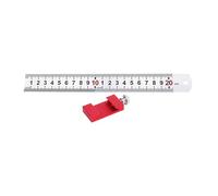 Règle de poche pour charpentier, traçage, menuiserie en acier inoxydable, outils carrés pour le travail du bois, mesure précise, jauge de marquage, précision