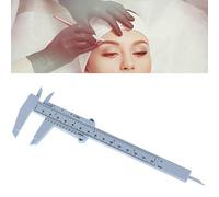 Règle De Pochoir À Sourcils, Pied À Coulisse Réutilisable Pour Mesurer Les Sourcils, Règle De Positionnement Permanente Des Sourcils Pour Maquillage, Cosmétique, Mesure Des Sourcils 150 mm