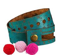 Règle de poignet - Outil de mesure de, crochet pour envelopper le cuir, ruban flexible et durable | Pour tricot, crochet, broderie, tissage, ensemble d'accessoires de