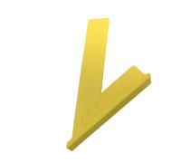 Règle de positionnement antidérapante idéale pour couper des mesures précises dans la menuiserie et l'amélioration de la maison