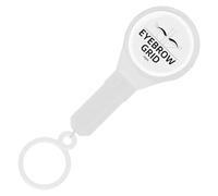 Règle de positionnement semi-permanent des sourcils, règle de marquage pré-encres, grilles de cartographie, outil de mesure, grille de cartographie, positionnement semi-permanent