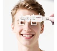 Règle de précision à vernier PD, mesureur optique de distance pupillaire, outil professionnel de mesure ophtalmique pour opticiens en clinique