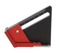 Règle de profondeur de hauteur pour le travail du bois, outil de mesure en alliage d'aluminium, traceur de ligne centrale précise pour scie à Table, perceuse, presse, scie à