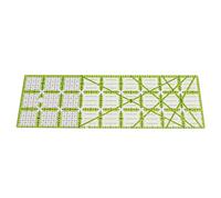 Règle de Quilting, Acrylique Transparent avec Angle de 45 Degrés | Robuste, durable, facile à couper le tissu, visibilité claire, adapté à la plupart des scénarios