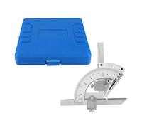 Règle de recherche d'angle, rapporteur de biseau universel en acier au carbone, longue durée de vie, idéal pour le traitement mécanique du travail du bois