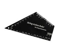 Règle de réglage précise de la hauteur des cordes de guitare pour améliorer le confort de jeu, convient à tous les types d'outils de mesure