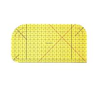 Règle de Repassage à Chaud, Règle Couture en Résine Résistante aux Hautes Températures, Accessoires Couture Pratiques pour Ourlet, Patchwork, Mesure et Bricolage, Regle Universelle