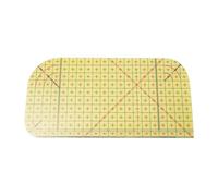 Règle de Repassage à Chaud, Règle de Couture en Résine, pour Couture, Outil Spécial pour Repassage et DIY, Accessoire Pratique pour Coudre et Créer des Ourlets (200 x 115 mm)