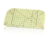 Règle de repassage résistante à la chaleur - 20 × 10 cm - Règle universelle pour patchwork - Pratique - Règle de couture pour repassage, bricolage, foires, patchwork