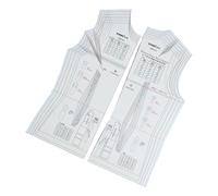Règle de robe réutilisable pour femme - Modèle multi-tailles facile à utiliser pour les tailleurs et les étudiants - Outil de couture pour tailleurs