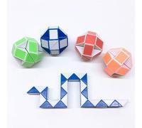 Règle De Serpent Magique 3d Décompression, Cube Anti-Stress, Jouet De Puzzle Éducatif Transformable Pour Enfant Autisme