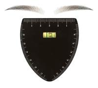 Règle De Sourcils,Gabarit Réutilisable Rapide Pour Dessin Sourcils | Accessoire Cosmétique Pour Coiffeuse Spa Bureau Dorm Voyage Fêtes Mariage Coiffeur Poche