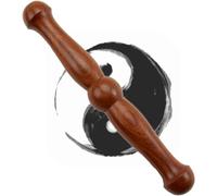 Règle de Tai chi, bâton de Tai chi, Bâton Chinois Traditionnel en Bois Massif 33 x 4,5 cm for Exercices d'arts Martiaux Tai Chi Qigong(G)