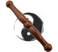 Règle de Tai chi, bâton de Tai chi, Bâton Chinois Traditionnel en Bois Massif 33 x 4,5 cm for Exercices d'arts Martiaux Tai Chi Qigong(C)