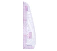 Règle de Tailleur Transparente en Plastique pour Couture et Patrons | Courbes pour Col, Poche, Boutonnière et Manche, Kit Portable pour Studio, Designers et Dressmaking