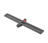 Règle De Traçage Menuiserie Aluminium, Jauge De Marquage Circulaire Metric, Rayon 12-290mm - Précision Et Polyvalence Pour Tracé De Lignes Et Cercles