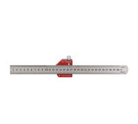 Règle de traçage pour le travail du bois, outil de mesure d'angle Portable élevé de 300mm pour le travail du bois, la Construction, le perçage d'automobile