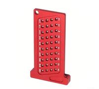 Règle de travail du bois 100 mm en forme de T en alliage d'aluminium pour règle d'angle, jauge biseautée, règle de traçage, règle de rédaction (T-6,3 cm)