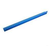 Règle de travail du bois en aluminium conçue pour une mesure précise des bords avec double échelle (310 mm)