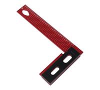 Règle de travail du bois en forme de L en aluminium avec trous de traçage pour la disposition de précision, le marquage et la menuiserie - 200 mm ou 300 mm, largeur 108 mm (type 200)