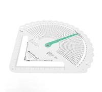 Règle de Tricot, Jauge de Tricot, Outil de Mesure Multifonctionnel Précis, Calculatrice de Points de Tricot, Règle de Comptage e