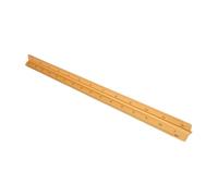 Règle d'échelle architecturale de 30 cm, outils de mesure professionnels d'architecture en métal en aluminium, fournitures d'architecture de règle d'échelle pour dessinateur (Or)