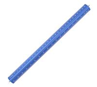 Règle d'échelle architecturale multicolore en alliage d'aluminium 15 cm/30 cm de longueur pour architectes et artistes ingénierie triangulaire