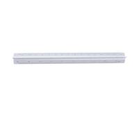 Règle d'échelle architecturale multicolore en alliage d'aluminium 15 cm/30 cm de longueur pour architectes et artistes ingénierie triangulaire