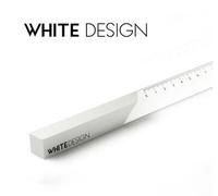 Règle D'échelle En Alliage D'aluminium D'architecte,Acquisition De Bureau,Créative,De Styliste,En Métal - Type White