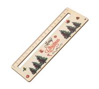 Règle D'école Gravée Artistique Marque-pages En Bois Pour Avec Sécurité Finition Douceur Aide À La Lecture Règle Bois Gravée