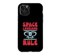 Règle des Lesbiennes de l'espace - Astronautes Lesbiennes, Gay Pride Galactique Coque pour iPhone 11 Pro