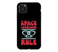 Règle des Lesbiennes de l'espace - Astronautes Lesbiennes, Gay Pride Galactique Coque pour iPhone 11 Pro Max