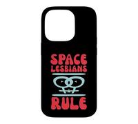 Règle des Lesbiennes de l'espace - Astronautes Lesbiennes, Gay Pride Galactique Coque pour iPhone 14 Pro