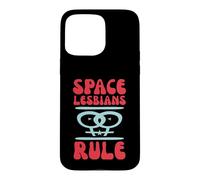 Règle des Lesbiennes de l'espace - Astronautes Lesbiennes, Gay Pride Galactique Coque pour iPhone 15 Pro Max