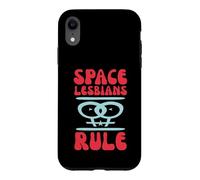 Règle des Lesbiennes de l'espace - Astronautes Lesbiennes, Gay Pride Galactique Coque pour iPhone XR