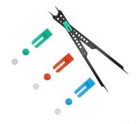 Règle d'étrier de séparation proportionnelle de 25,4 cm pour une mise à l'échelle précise du dessin et des projets artistiques, outil en plastique réglable pour artistes