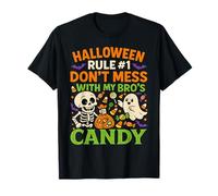 Règle d'halloween #1 Ne gâchez Pas avec Les Bonbons de Mon frère T-Shirt