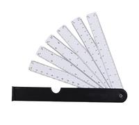 Règle d'ingénierie multifonction - Règle métrique portable en forme d'éventail avec poignée ergonomique, outil de mesure de mesure pliable, outil de dessin, pour architecte tailleur ingénieur (6