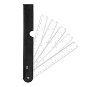 Règle d'ingénierie polyvalente pliable et Portable, échelle en forme d'éventail, poignée ergonomique pour mesurer et dessiner l'architecte